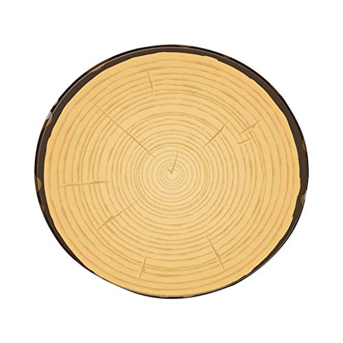 BCDshop Throw Round Blanket Tree Texture Soft Adult Kids Blankets Thin Sofa Bed Blanket Super Soft Kid Play Mat (Multicolor, Diameter :5.9ft) - Thumbnail 2