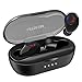 Letscom True Wireless Earbuds, Bluetooth 5.0 Headphones with Microphone, Wireless Running Sports Workout Earphones 3D Stereo Sound, IPX5 Sweatproof, 27 Hours Playtime with Charging Case