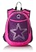Obersee Kid's All-in-One Pre-School Backpacks with Integrated Cooler, Rhinestone Star