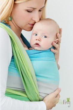 Little Frog Stony Opal Woven Wrap Size 6, 4.6m Baby Carrier