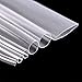Accessbuy White Clear Heat Shrink Tubing Tube Cable Wrab Sleeve Kit with Storage Case