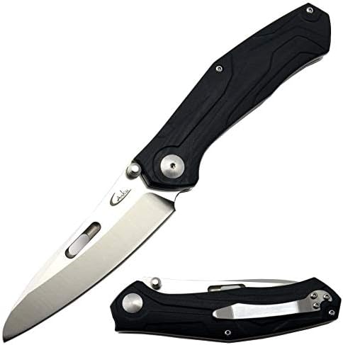 Canku C06 Folding Knife 440C Blade Tactical EDC Hunting Pocket Knife G10 Handle Camping Outdoor Tool Knife