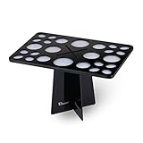 Ovonni Makeup Brush Tree Dryer Holder Organizer Hanger Folding Collapsible Air Drying Tower
