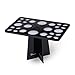 Ovonni Makeup Brush Tree Dryer Holder Organizer Hanger Folding Collapsible Air Drying Tower