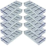 DA VINCI 10 Clear Acrylic Stackable Poker Chip Tray Racks
