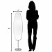 LIGHTACCENTS Diploma Paper Floor Lamp Set - Paper Lamps - Rice Paper Floor Lamps - Paper Floor Lamps for Living Room Fits in Modern Room Decor Perfect for Bedroom Decor - 59 Inches Tall (Set of 2)