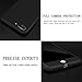 sxxissky iPhone 7 Plus Case, Ultra-Thin Full Body Coverage Hard Hybrid Plastic with [Tempered Glass Screen Protector] Protective Case Cover and Skin for Apple iPhone 7 Plus 5.5Inch-2016(Black)
