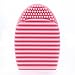 DZT1968® Silicone Gel Makeup Washing Brush Cleaner Egg Scrubber Tool (Pink)