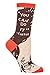 Blue Q Women's Novelty Crew Socks - 