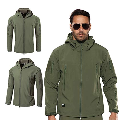 ANTARCTICA Men's Outdoor Waterproof Soft Shell Hooded Military Tactical
