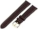Hadley-Roma Men's MSM835RB-180 18-mm Brown Genuine Italian Calfskin Leather Watch Strap