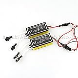 EpandaHouse 2PC USA CCFL Halo Ring Angel Eye Lights Inverter Ballast Replacement 12V Input Dual Outlets