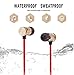 Wireless Bluetooth Headphones, Magnetic Attraction Sweatproof Earphones, in-Ear HiFi Bass Stereo Noise Cancelling Wireless Earbuds, Mini Sport Headset for Workout, Gym & Running