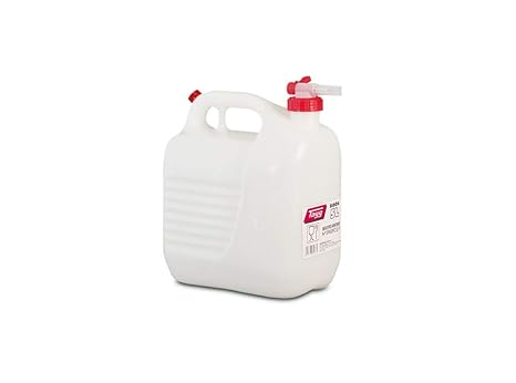 Wasserkanister mit patentierten Hahn ohne Gluckern Tropfen 5 L