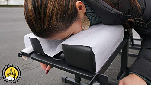 DevLon NorthWest Chiropractic Headrest Paper Rolls 8.5 inches x 225 feet 25 Rolls Premium White 100 Percent Virgin Pulp 22grams