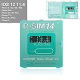 R-SIM14 V18 SIM Nano Unlock Card Case Holder Fully Automatic Unlock with ICCD Unlock Program for iPhone Xs MAX/XR/X/6/7/8/Plus