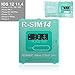 R-SIM14 V18 SIM Nano Unlock Card Case Holder Fully Automatic Unlock with ICCD Unlock Program for iPhone Xs MAX/XR/X/6/7/8/Plus