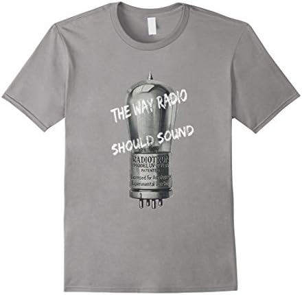 Men's The Way Radio Should Sound T-Shirt 2XL Slate