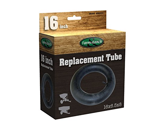 Tricam Farm and Ranch FR2321 Replacement Tire Tube for Wheelbarrows and Utility Carts, 16-Inch