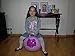 WALIKI Hop Ball for Boys and Girls Ages 3-6 | 18” Jumping Ball for School Sports Day & Birthday Parties | Outdoor Game Toy Purple