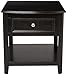 Signature Design by Ashley Carlyle Rectangular End Table Almost Black