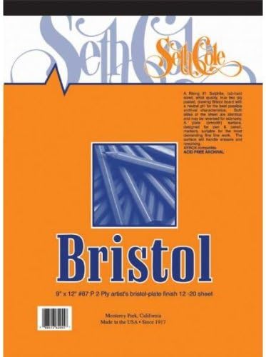 Bristol Board Pad Size: 11" x 14"