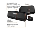iWALK Link Me® 3000mAH Rechargeable Docking Case Friendly Backup Battery for Apple iPhone 6 6 Plus 5s 5c 5 iPad and iPods and all devices with Lightning port - Black