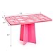Matto Makeup Brushes Holder Organizer Rack Folding Collapsible Air Drying Tower Brush Dryer (Pink)