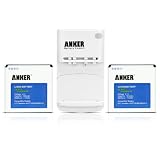 Anker 2 x 1900mAh Li-ion Batteries for HTC Sensation, Z710e, Sensation XE, Z715E, EVO 3D(3.7V) with Anker Travel Charger, and 18-Month Warranty