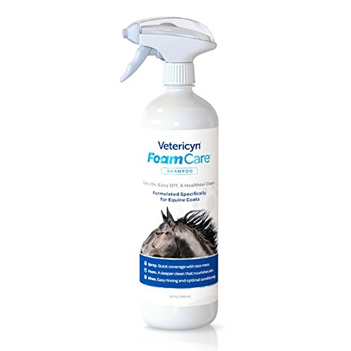 Vetericyn FoamCare Equine Shampoo, 32 oz
