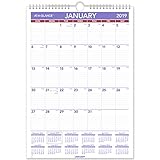 AT-A-GLANCE 2019 Monthly Wall Calendar, 12' x 17', Medium, Wirebound (PM228)