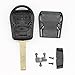3 Buttons Remote Key Fob Cover Key Shell Case for Land Rover Range Rover 2002 2003 2004 2005 2006 Sport 2006 Uncut Blade
