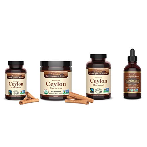 Organic Ceylon Cinnamon (100% Certified) Powder, 8 ounces by Ceylon Cinnamon Shop