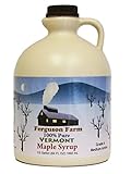 Ferguson Farms 100% Pure Vermont Maple Syrup, Grade B, Jug Half Gallon (64oz)