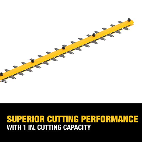 DEWALT 20V MAX* Pole Saw & Hedge Trimmer Attachment, 15foot Reach