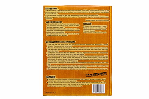 Deck Around - Adult Party Game with Over 100 Rounds (Card Game)