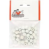 Game Room Guys Rubber Post Caps - White - Bag of 35