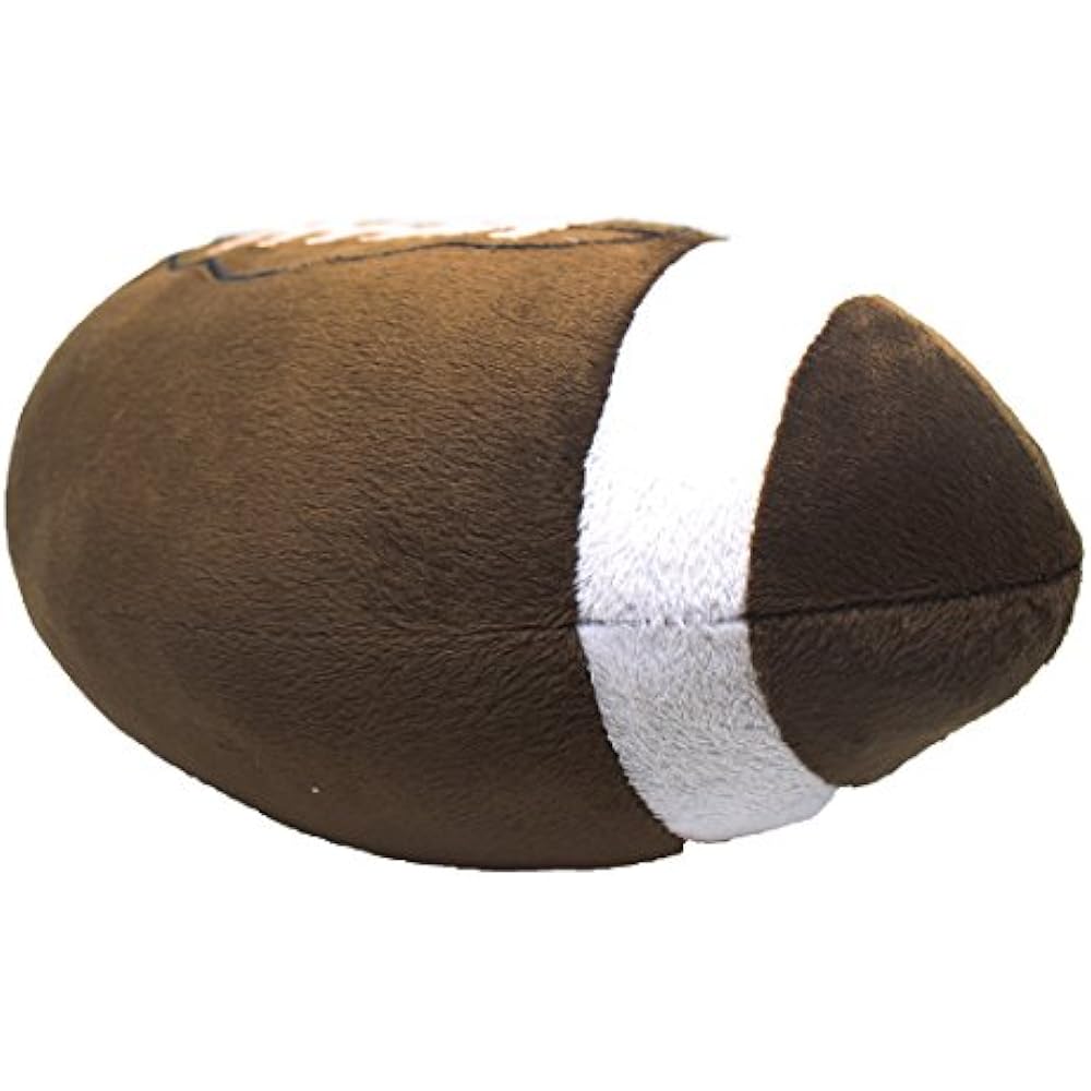 CatchStar Football Plush Pillow Fluffy Stuffed Ball Throw Soft Durable