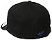 Fox Men's Flex Fit Legacy Logo Hat, black/Blue, Small/Medium