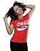 Coca Cola Women's 86 Logo T-Shirt X-Large Red