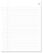 BookFactory Record Book Professional Record and Account Notebook College Ruled Notebook - 96 Ruled Pages (8'' x 10'') Section Sewn Hardbound (RA-096-SRS-A-LKMST15)