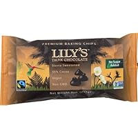 Lily's Dark Chocolate Chips 9 Oz (6)