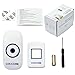 Cosyzone Wireless Doorbell with 1 Push Button and 1 Plugin Receiver No Battery Required