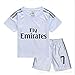 2015/2016 REAL MADRID #7 RONALDO KIDS HOME SOCCER JERSEY & SHORTS YOUTH SIZES (8-9 YEARS)