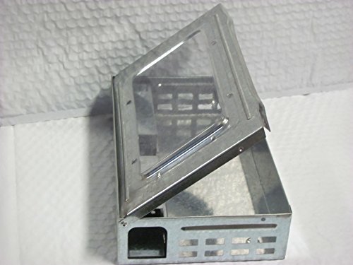 6 Tin Cat style Mouse LIVE Trap with window.THE TIN CAT STYLE MOUSE TRAP IS A LIVE CATCH TRAP THAT IS EASY TO USE, CATCHES UP TO 30 MICE AT A TIME AND REQUIRES NO SETTING.