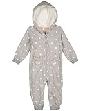 Carter's Baby Girls' Print Fleece Pram (Baby) - Heather