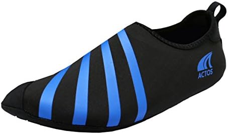 Actos Unisex New Prime Athletic Water Shoes, Black/Blue, XL