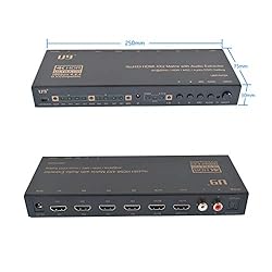 U9 ViewHD HDMI 4x2 with Audio Extractor