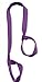 Clever Yoga Mat Strap Sling Made With The Best, Durable Cotton Purple