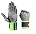 Elastic Wrist Wraps - 18 Inch Pair for Fitness, Powerlifting, Bodybuilding, Weight Lifting, Cross-Training Wrist Supports for Weight Training - with Hook and Loop Grip